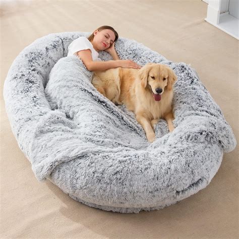 extra large human dog bed